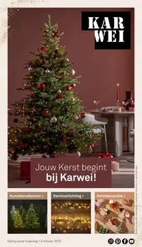 Karwei Kerst folder voorblad