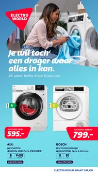Electro World folder voorblad
