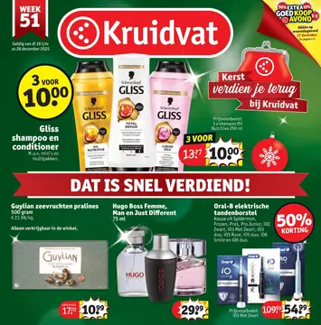 Kruidvat folder voorblad