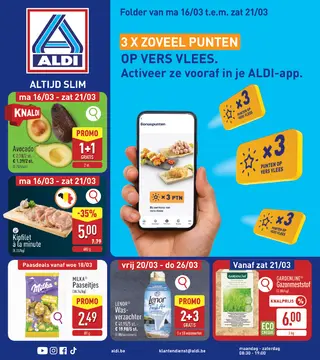 ALDI folder voorblad