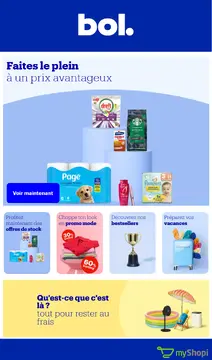 Bol.com couverture de brochure