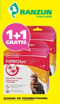Ranzijn tuin & dier folder voorblad