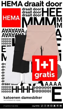 HEMA folder voorblad