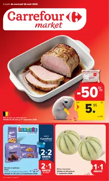 Carrefour Market couverture de brochure