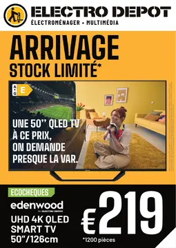 Electro Depot couverture de brochure