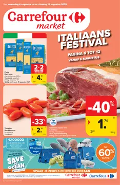 Carrefour Market folder voorblad
