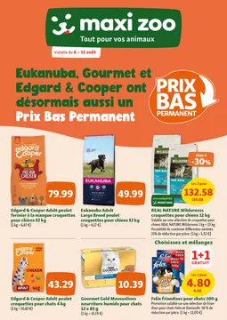 Maxi Zoo couverture de brochure