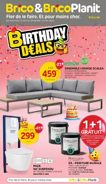 Brico&BricoPlanit couverture de brochure