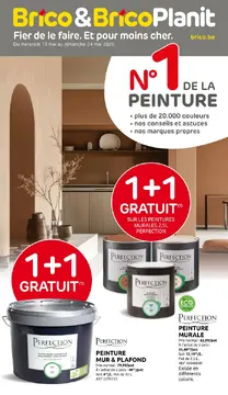 Brico&BricoPlanit Peinture couverture de brochure