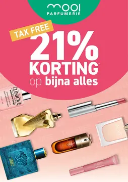 MOOI Parfumerie folder voorblad