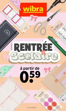 Wibra couverture de brochure