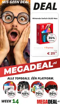 MegaDeal folder voorblad