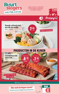 Buurtslagers folder voorblad