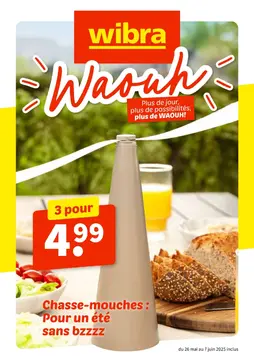 Wibra couverture de brochure