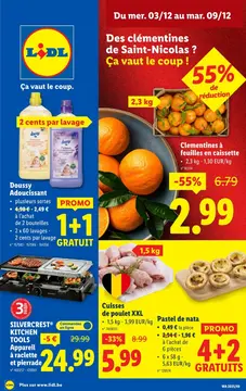 Lidl couverture de brochure