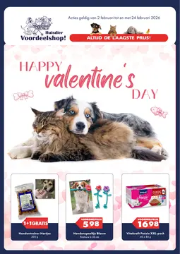 Huisdiervoordeelshop folder voorblad