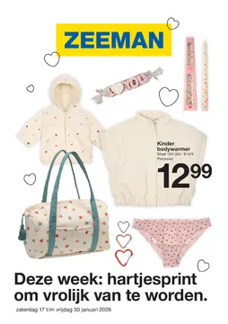 Zeeman folder voorblad