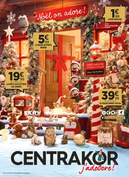 Centrakor couverture de brochure