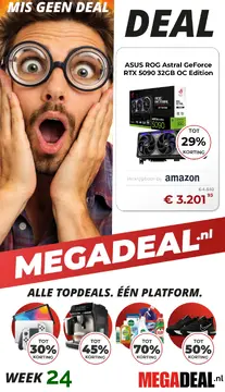 MegaDeal folder voorblad