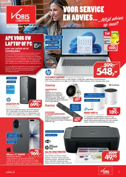 Vobis folder voorblad