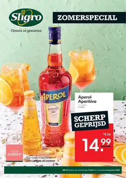 Sligro folder voorblad