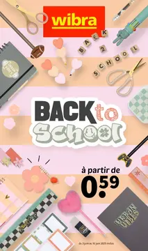 Wibra couverture de brochure