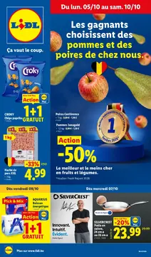 Lidl couverture de brochure