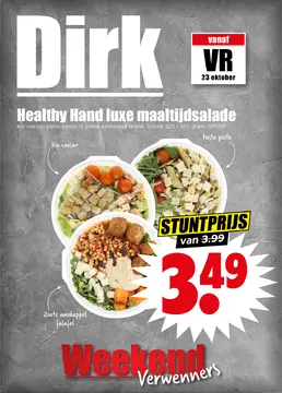 Dirk weekendverwenners folder voorblad