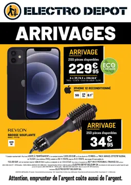 Electro Depot couverture de brochure