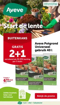 Aveve folder voorblad