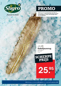 Sligro-M folder voorblad