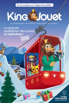 King Jouet couverture de brochure