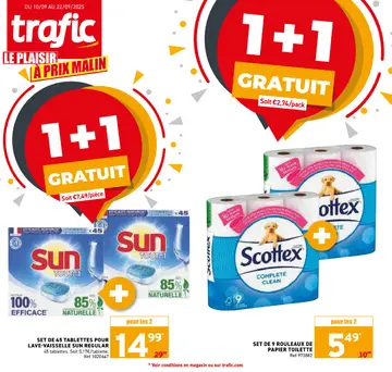 Trafic couverture de brochure