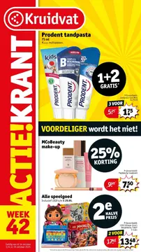 Kruidvat folder voorblad