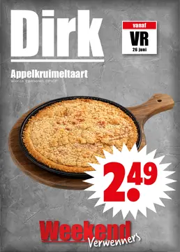 Dirk weekendverwenners folder voorblad