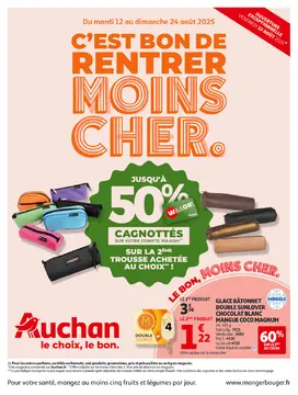 Auchan couverture de brochure