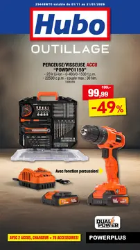 Hubo couverture de brochure