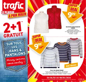 Trafic couverture de brochure