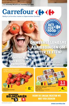 Carrefour Market folder voorblad