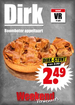 Dirk Weekendverwenners  folder voorblad