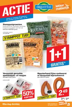 Dagwinkel folder voorblad