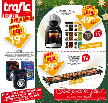 Trafic couverture de brochure