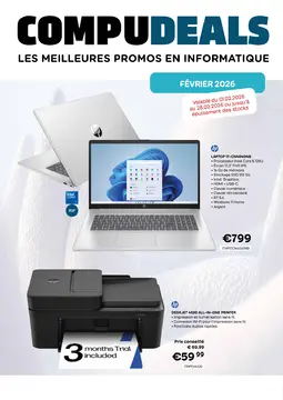 CompuDeals couverture de brochure