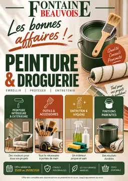Fontaine Beauvois couverture de brochure