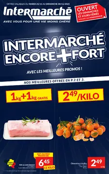 Intermarché couverture de brochure