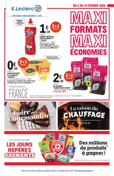 E.Leclerc couverture de brochure