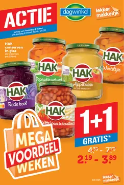 Dagwinkel folder voorblad