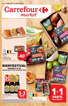 Carrefour Market folder voorblad