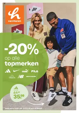 VanHaren Schoenen folder voorblad