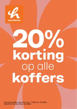 vanHaren Schoenen folder voorblad